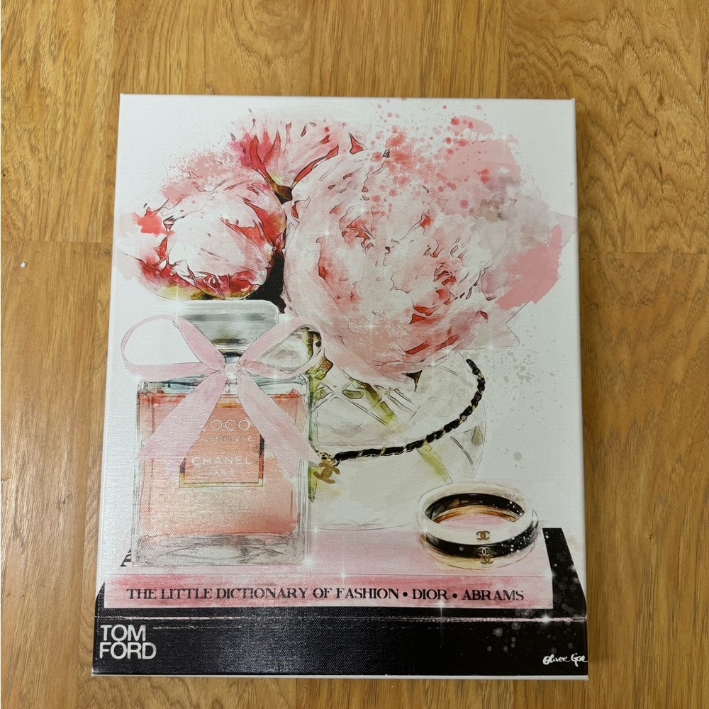 Oliver Gal Elegant Perfume and Morning Canvas Painting